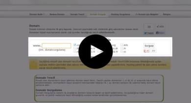 Domain Sorgulama - Hızlı ve Güvenli Alan Adı Sorgulama Sistemi